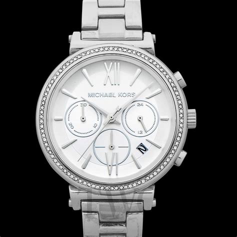 Michael Kors Women's MK6575 Sofie Silver Watch 